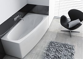 Wanna Aquaform SIMI 160x80 asymetryczna PRAWA