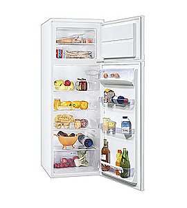Lod�wka z g�rnym zamra�alnikiem Zanussi ZRT 328 W