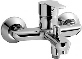 Bateria wannowa Kfa Armatura CYRKON chrom/satyna 584-020-00