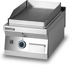 Grill kontaktowy Grill pytowy gazowy - pyta ryflowana L900.GPG450R