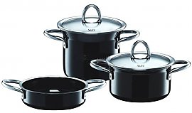 Zestaw garnk�w Silit Silargan Black 3cz.