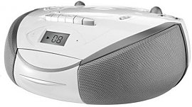 Radiomagnetofon CD Grundig 3700 RRCD MP3 SREBRNO-CZARNY
