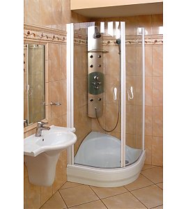 Kabina natryskowa Ravak ELEGANCE ESKK2-100 biała+transparent