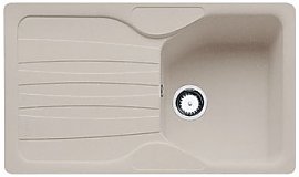 Zlewozmywak granitowy Franke CALYPSO 611 - COG 611 orzechowy