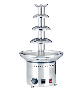 Dodatek kuchenny Tom-gast Fontanna czekoladowa Professionnelle Inox 4 poziomy, 2,5l FM-14-054