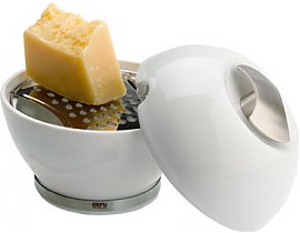 Dodatek kuchenny Gefu Tarka do sera z �y�eczk� porcelanowa CARA - 35210