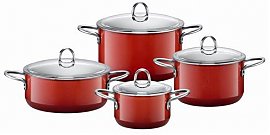Zestaw garnk�w Silit Energy Red 4 cz�ciowy