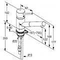 Bateria kuchenna Kludi Scope 339310575