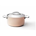 Garnek gastronomiczny Tom-gast wysoki z pokrywą Prima Matera de Buyer D 6242-24 5,4l