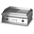 Grill kontaktowy Lozamet Grill pytowy gazowy - pyta 1/2 gadka + pyty 1/2 ryflowana L900.GPG900RG