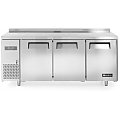 St chodniczy Hendi Kitchen Line 3-drzwiowy z agregatem - 233399